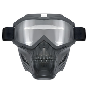 Lunettes de motard classiques pour lunettes de moto Kawasaki Suzuki Vintage avec verres polarisés et <span class=keywords><strong>sangle</strong></span> de confort réglable - Product Image 6