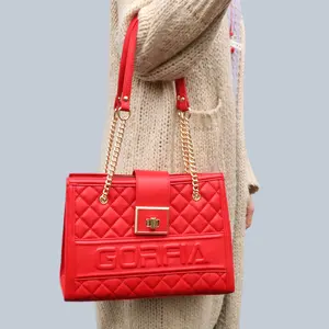 Yüksek kaliteli işlemeli Paris, tasarımcı yeni moda Trendy kadınlar özel logo lüks pamuklu el çantası Tote çanta/