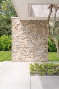 Revêtement mural extérieur <span class=keywords><strong>en</strong></span> <span class=keywords><strong>pierre</strong></span> <span class=keywords><strong>naturelle</strong></span> <span class=keywords><strong>de</strong></span> haute qualité personnalisable YUSHI pour villas, idéal pour les jardins modernes et les murs extérieurs. - Product Image 5
