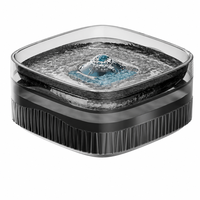 Fontaine à eau pour animaux de compagnie de grande capacité 5,5 L WF380 Distributeur d'eau automatique pour chats et chiens avec pompe ultra silencieuse et filtration multiple