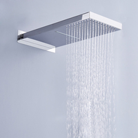 Pommeau de douche à effet pluie à grand débit Pomme de douche à effet pluie Robinet de salle de bain Pièces de rechange Accessoires de douche pour hôtel et maison