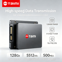 SSD Internal New Taimi Premium Series 2.5 Inch SATA 3.0 2TB 3D NAND Flash Garansi 3 Tahun Kelas Bisnis untuk Upgrade Desktop Laptop