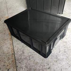 Contenedores de plástico conductor con cubierta antiestática superventas X 6 cajas de dinero Key Ram y Cpu bandejas antiestáticas Esd cajas de envío - Product Image 2