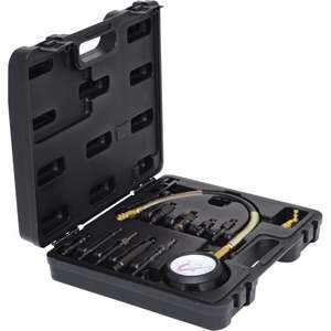 KS TOOLS - 150.1680 <b>Compression</b> <b>tester</b> set (13 pcs) - EAN 4042146200001 <b>ENGINE</b> AND TIMING SET - Product Image 5