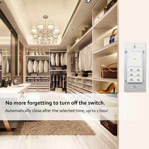 مفتاح ذكي معتمد من ETL FCC داخلي <span class=keywords><strong>2</strong></span>/4/ساعة للاستخدام المنزلي والحمام - Product Image 5