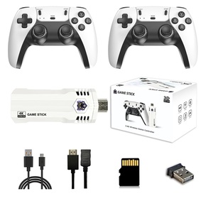 Consolas portátiles X2L Videojuego 64G Incorporado 40000 + Juegos retro 2,4G <span class=keywords><strong>Gamepad</strong></span> inalámbrico 4K HD <span class=keywords><strong>TV</strong></span> Box para PS1/GBA - Product Image 4