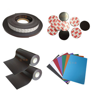 Épaisseur personnalisée en usine 0.5 -2.0mm aimants en feuille magnétique souple en caoutchouc aimant <span class=keywords><strong>n</strong></span>éodyme en caoutchouc souple pour autocollants de voiture - Product Image 5
