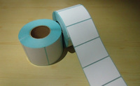 Étiquettes adhésives personnalisées en papier thermique direct imperméable 4x2-8 pouces pour l'expédition et l'utilisation en entrepôt