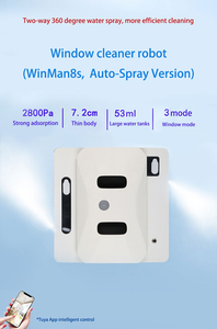 <span class=keywords><strong>Robot</strong></span> nettoyeur de vitres électrique <span class=keywords><strong>magnétique</strong></span> intelligent Tuya 2800pa Anti-chute <span class=keywords><strong>Lave</strong></span>-vitres en verre - Product Image 2