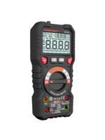 Multimètre numérique portable True RMS professionnel pour la mesure de tension, courant et résistance, testeur multifonction CAT III 1000V Double