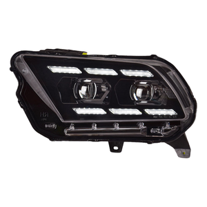 DOS pour Ford <span class=keywords><strong>Mustang</strong></span>, ensemble <span class=keywords><strong>de</strong></span> phares, modèles 10-14, <span class=keywords><strong>Mustang</strong></span> modifié avec des phares à LED, <span class=keywords><strong>feux</strong></span> <span class=keywords><strong>de</strong></span> <span class=keywords><strong>jour</strong></span>, clignotants - Product Image 4