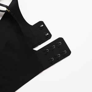 Anneau en métal décoration sangle réglable col en v sans fil confort <span class=keywords><strong>fermeture</strong></span> arrière Push up femmes soutien-gorge de couchage 32 taille sans couture soutien-gorge - Product Image 5