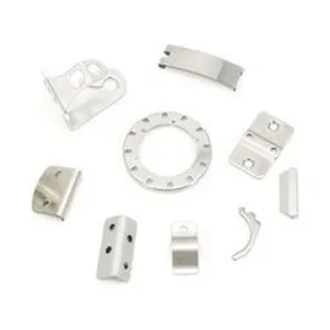 Peças de metal personalizadas OEM para peças de máquinas de costura Peças de metal para chapa de metal Suporte de estampagem Dobradiça de alumínio