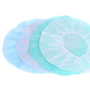 Dùng một lần <span class=keywords><strong>PP</strong></span> SMS đàn hồi không dệt <span class=keywords><strong>bouffant</strong></span> hat Clip Head <span class=keywords><strong>Cover</strong></span> - Product Image 1