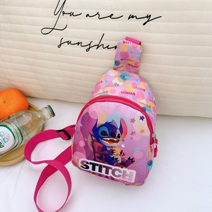 アウトドアトラベルバッグ子供用チェストバッグ漫画かわいい女の子ウエストバッグ新しい小銭入れ3-5歳子供用バッグ子供用ショルダーバッグ - Product Image 5