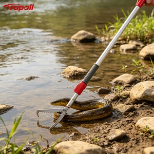 Pinza da Pesca Regolabile per Acquacoltura Esterna, Pinza Telescopica per Anguille, Raccoglitore di Serpenti Estensibile con Blocco di Sicurezza - Product Image 1
