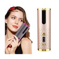 FENGFLY Fer à friser et à lisser électrique automatique 2-en-1 portable en céramique avec batterie 5000 mAh 150-200