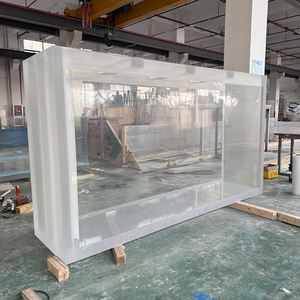 Harga pabrik murah kustom kualitas tinggi modis tangki ikan besar akuarium untuk ikan - Product Image 4
