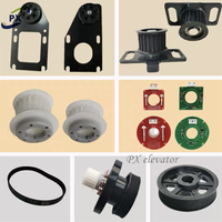 Zhanpeng ascenseur porte machine moteur dispositif ascenseur encodeur ascenseur porte machine ceinture 6PJ457 poulie ascenseur pièces de rechange