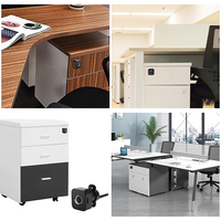 Armoire de bureau automatique avec serrure biométrique digitale à empreintes digitales