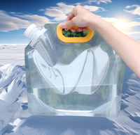 Personnalisé 20L Camping En Plein Air Pliable Conteneur D'eau Sac Portable Pliant Poche D'eau Bouteille D'eau Pliante avec Bec