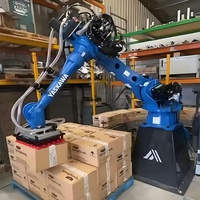 Lengan Robot Industri Yaskawa GP180, Beban Angkut 180kg, 6-Axis, Robot Palletizing Tugas Berat dengan Jangkauan 2702mm untuk Penumpukan Karton