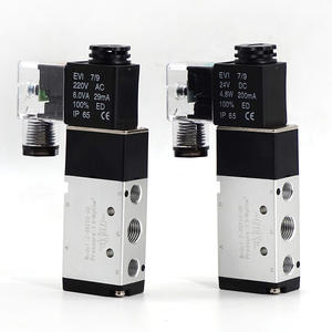 サイレンサー4V210-08 4V110-06 4V310-15 4V410-15 4V410-15空気圧エアソレノイドバルブ12v 220v AC 24V - Product Image 5