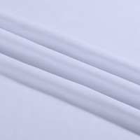 Tissu à motif œil-de-perdrix 100% polyester, largeur 155 cm, 175 g/m², tissé pour vêtements de sport et uniformes