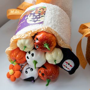 ของขวัญเพื่อนสนิทแฟนสาว ของตกแต่งสร้างสรรค์ ฟักทองฮาโลวีนประดิษฐ์ ตุ๊กตาตลก ช่อดอกไม้ - Product Image 3