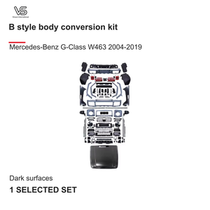Kit de conversion de carrosserie de style B pour Mercedes-Benz Classe G W463 2004-2019 - Product Image 1