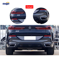 Kit carrosserie GUGO G06 M Sport pour BMW X6 2020-2022, pare-chocs avant et arrière M-Tech, jupes latérales, pièces automobiles G06