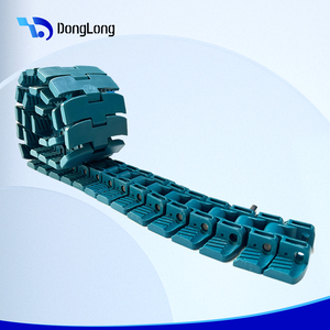 Cadena Plana De Plastico 1060 Serie Curva Lateral Cinta Transportadora Con Rueda Dentada - Product Image 3