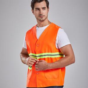 Chaleco de Seguridad Norris de Alta Visibilidad Reflectante en Naranja, Rojo, Azul, Verde y Amarillo para Trabajadores de Carreteras, Ferrocarriles, Saneamiento y Mantenimiento - Product Image 2