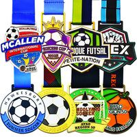 Personnalisation de trophées, médailles de football en argent et en or, médailles et trophées sportifs personnalisés en métal