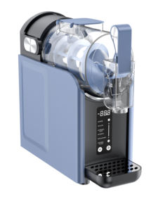 Machine à <span class=keywords><strong>glace</strong></span> automatique portable 2L 220W, sorbetière domestique avec fonction de broyage pour frappés et glaces pilées faits <span class=keywords><strong>maison</strong></span> - Product Image 1