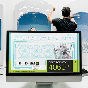 GeForce การ์ดหน่วยความจำกราฟิก4060ti RTX เวิร์กสเตชัน17 Gbps หน่วยความจำวิดีโออินเตอร์เฟซ DP เอาต์พุตพัดลมระบายความร้อนใหม่ - Product Image 2