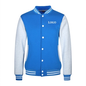 Veste universitaire personnalisée de haute qualité pour hommes et femmes, confortable, col montant, coupe-vent, écologique, hiver - Product Image 4