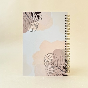 Carnet à spirales personnalisé format A5, couverture rigide, design personnalisé, ensemble cadeau avec stylo - Product Image 3