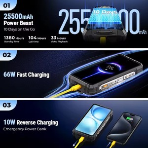 Teléfono Resistente Ulefone Armor 33 Pro 5G, Octa Core, 25500 mAh, 512 GB de ROM, 120 Hz, 6.9 Pulgadas, NFC, Inglés, Teléfono Inteligente Android - Product Image 5