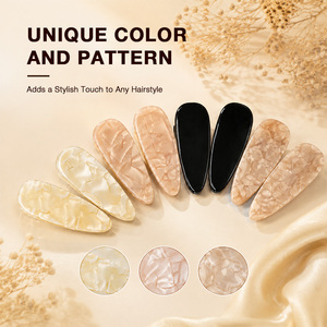 Pince à cheveux en acétate avec logo personnalisé, texture magnifique, maintien ferme et sûr, plusieurs couleurs, durable, idéale pour un cadeau - Product Image 2