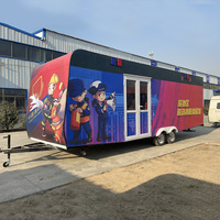Martin. Remorque mobile d'expérience incendie pour la formation en évacuation d'urgence, la simulation d'incendie, les expositions et la vulgarisation scientifique