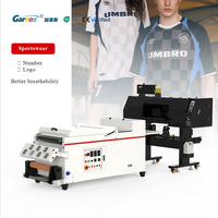 Machine d'impression de numéros et de logos pour vêtements de sport en polyester Garros DTF 60cm avec tête Epson pour une meilleure respirabilité des maillots