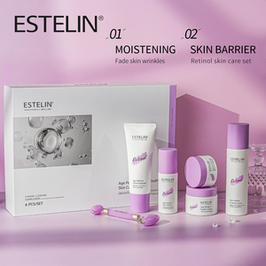 ESTELIN Nueva gran oferta de lujo Retinol Age Kit de cuidado de la piel, temporada 6PCs <span class=keywords><strong>Perfect</strong></span> Renew Youth Whitening <span class=keywords><strong>Skin</strong></span> Care Set - Product Image 1