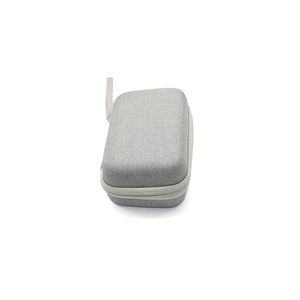 Fournisseur en gros – Étui rigide antichoc en EVA personnalisé avec logo pour sac de voyage numérique avec poche en filet, forme carrée - Product Image 6