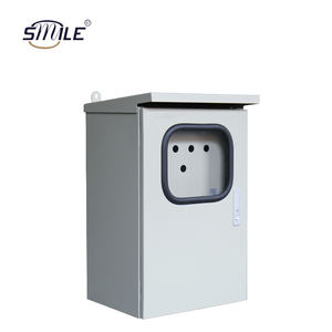 Boîtier électrique en acier inoxydable et aluminium CHNSMILE OEM personnalisable IP65 pour utilisation en extérieur, équipement de contrôle complet, alimentation - Product Image 1