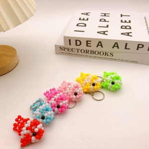 Handmade School Bag Accessories Kids <b>Purse</b> Bag Decoration Acrylic Beads DIY Holiday Souvenir Multi Colors Clownfish Keychain - Product Image 2