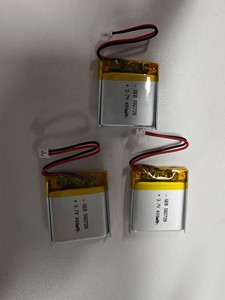 Baterai Lithium Ion Isi Ulang Bersertifikasi CE 3.7V 400mAh 582728 Lipo 3.7V 400mAh - Product Image 2