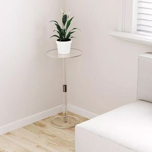Soporte Glacier Acrílico transparente con material plástico Uso en el hogar Características de la sala de estar Espejo de pie personalizado Sofá cama - Product Image 4