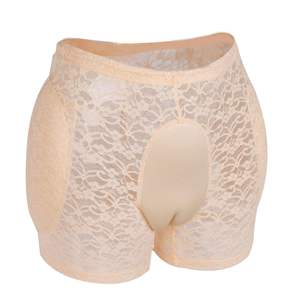Culottes de travestissement en dentelle pour hommes avec rehausseurs de hanches et coussinets de lifting fessier, sous-vêtements MTF pour travestis, vente en gros - Product Image 2