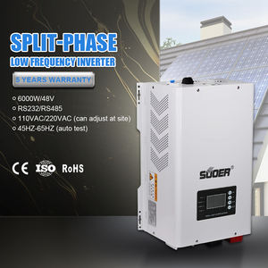 <span class=keywords><strong>Suoer</strong></span> 6KW/12KW ความถี่ต่ำ60Hz อินเวอร์เตอร์พลังงานแสงอาทิตย์แยกเฟส110V/220V เพียวไซน์เวฟอินเวอร์เตอร์เอาท์พุตเฟสเดียว - Product Image 2
